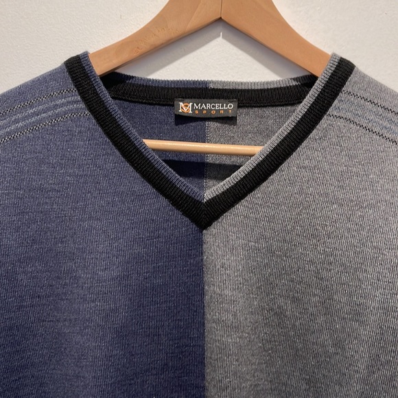 Marcello Sport V Neck Sweater - Picture 2 of 6